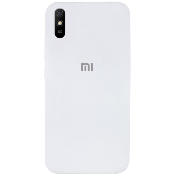 

Чехол Silicone Cover Full Protective (AA) для Xiaomi Redmi 9A Белый / White