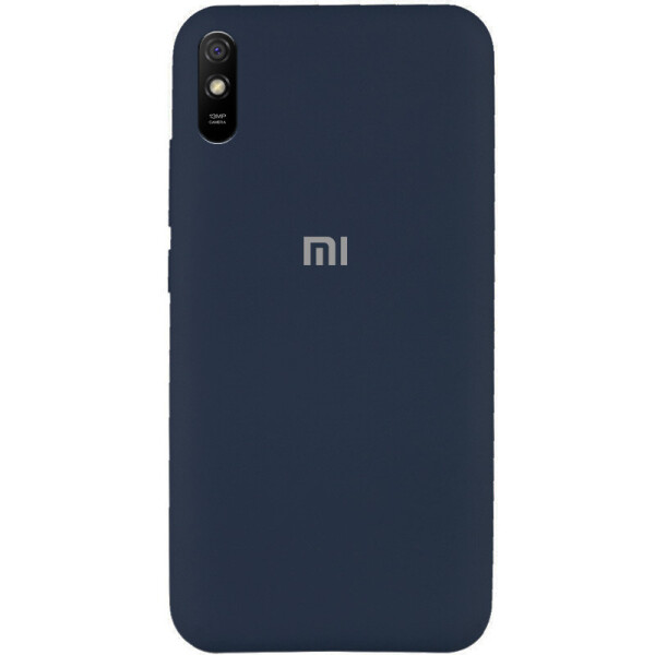 

Чехол Silicone Cover Full Protective (AA) для Xiaomi Redmi 9A Синий / Midnight Blue