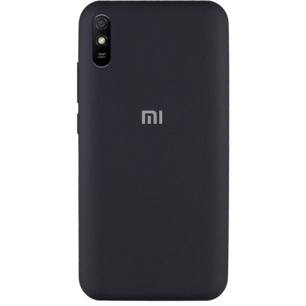 

Чехол Silicone Cover Full Protective (AA) для Xiaomi Redmi 9A Черный / Black