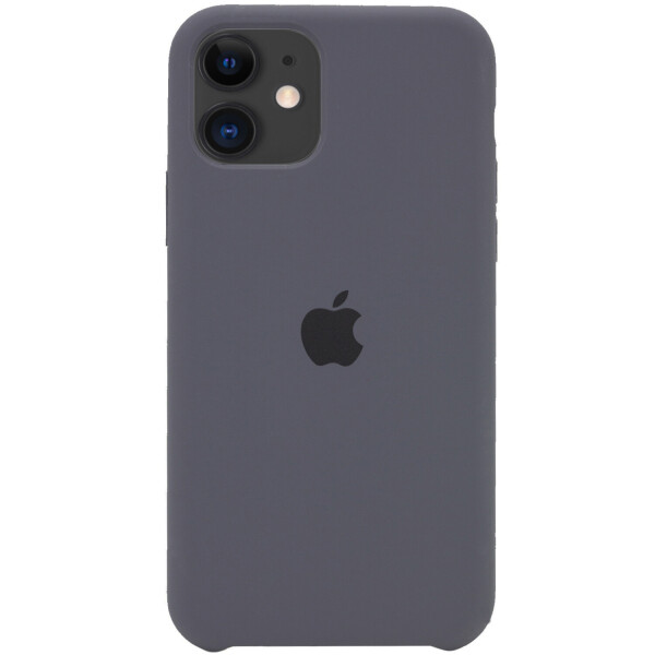 

Чехол Silicone Case (AA) для Apple iPhone 11 (6.1") Серый / Dark Grey