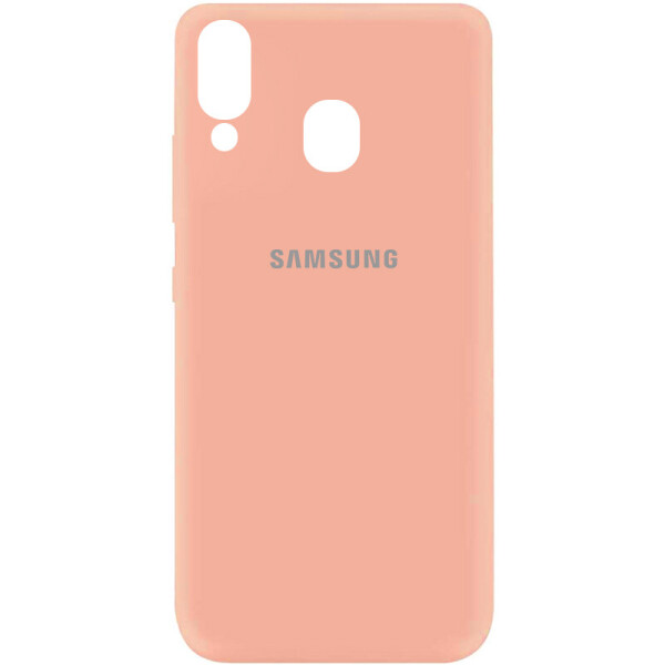 

Чехол Silicone Cover My Color Full Protective (A) для Samsung Galaxy A40 (A405F) Розовый / Flamingo