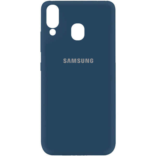 

Чехол Silicone Cover My Color Full Protective (A) для Samsung Galaxy A40 (A405F) Синий / Navy blue