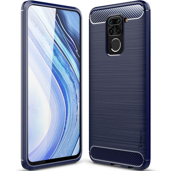 

TPU чехол iPaky Slim Series для Xiaomi Redmi Note 9 / Redmi 10X Синий