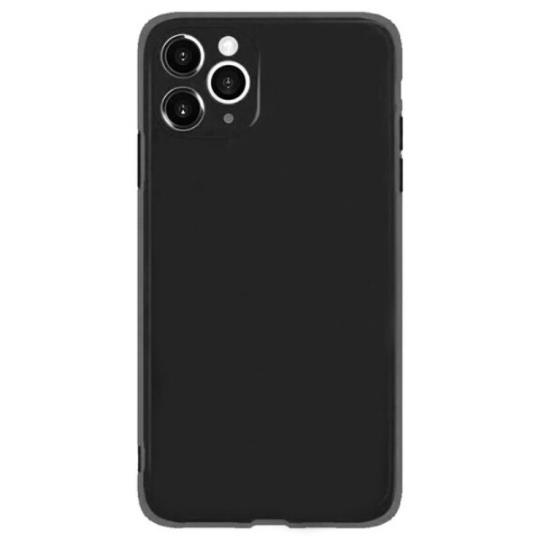 

Матовый полупрозрачный TPU чехол с защитой камеры для Apple iPhone XS Max (6.5") Черный / Black