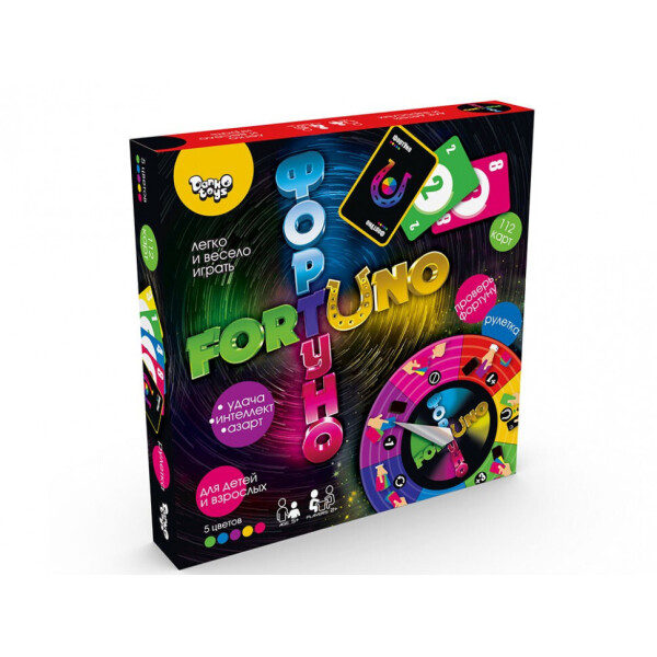 

Развивающая настольная игра ФортУно большая рус. UF-02-01 Danko Toys