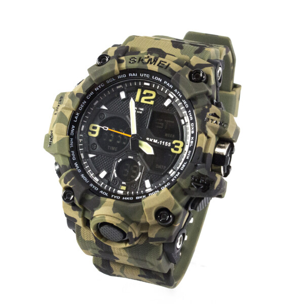 

Часы спортивные Skmei 1155B Green Camo
