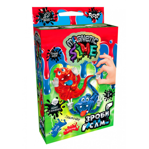 

Набор для проведения опытов Crazy Slime Magnetic мини рус. SLM-Mg-02-01
