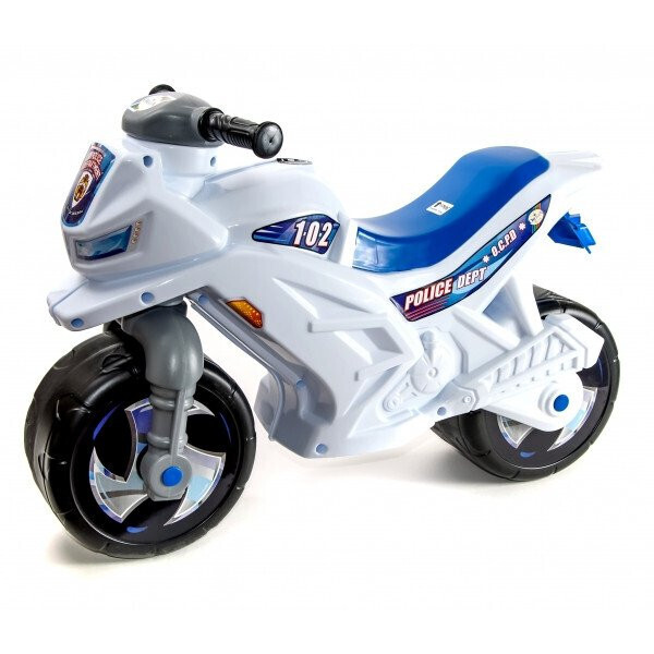 

Мотоцикл 2-х колесный 501-1B Синий (Белый) DOLONI TOYS
