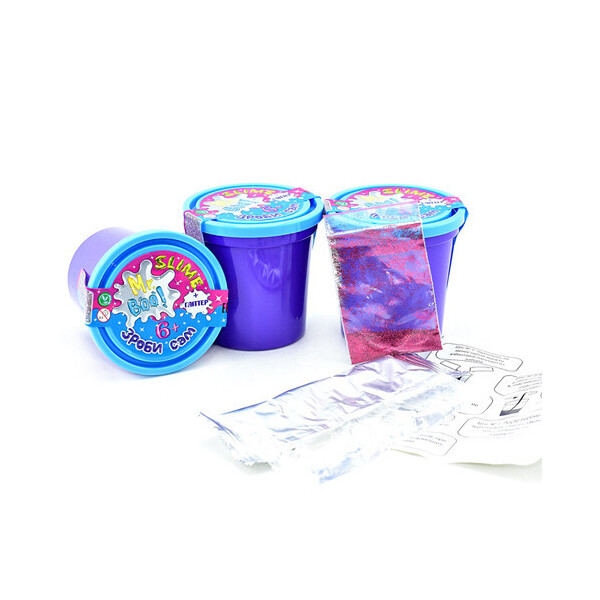 

Набор для экспериментов Сделай сам Slime с глиттером 61005 Danko Toys