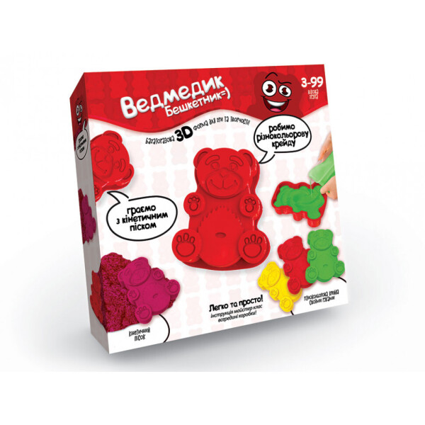 

Креативна творчість Ведмедик-Бешкетник укр (6) MSH-01-01U Danko Toys