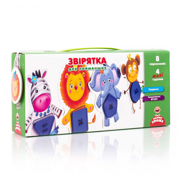

Игра с пуговицами Зверушки для самых маленьких VT2905-12 (укр)