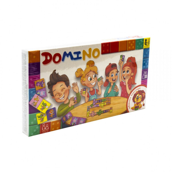 

Настольная игра Домино: Забавные животные рус. DTG-DMN-03 Danko Toys
