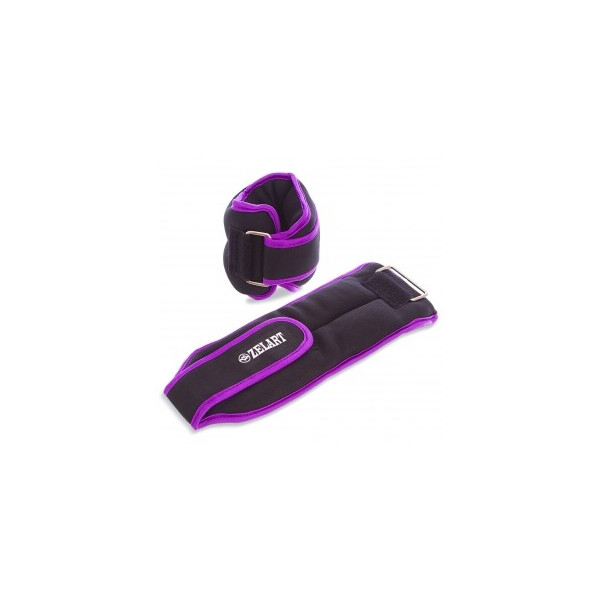 

Утяжелители-манжеты для рук и ног Zelart FI-5732-3 (2 x 1,5кг) Violet