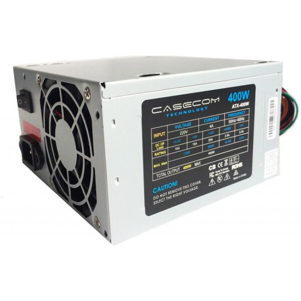 

CaseCom (CM 400-8 ATX) 400W 8Fan