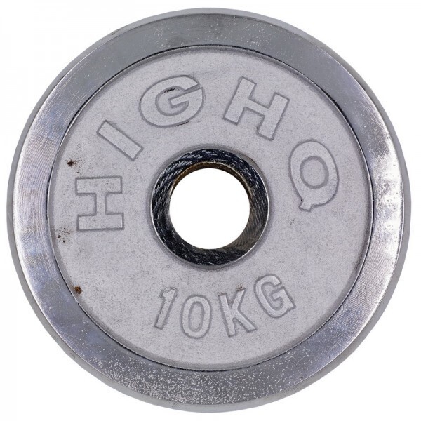 

Блины (диски) хромированные d-52мм HIGHQ SPORT ТА-1456 10кг