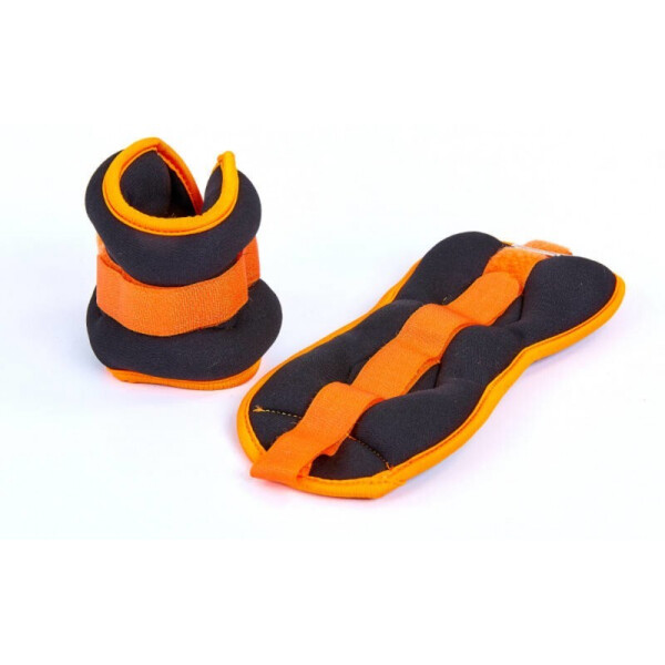 

Утяжелители-манжеты для рук и ног FI-7208-4 (2 x 2кг) Orange