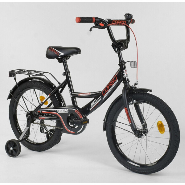 

Велосипед 18 дюймов 2-х колёсный CORSO CL-18 R 4003 ЧЕРНЫЙ 87821