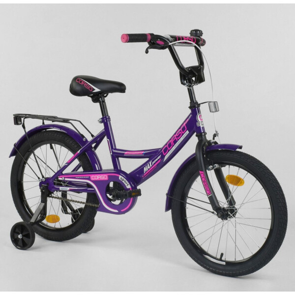 

Велосипед 18 дюймов 2-х колёсный CORSO CL-18 R 5020 ФИОЛЕТОВЫЙ 87822