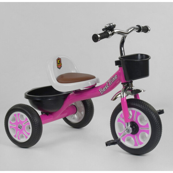 

Велосипед 3-х колёсный LM-2806 Best Trike РОЗОВЫЙ 87773