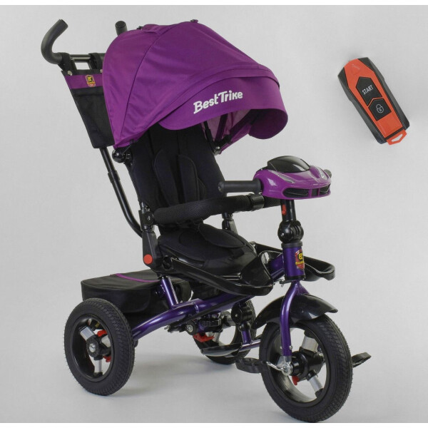 

Велосипед 3-х колёсный 6088 F - 01-570 Best Trike фиолетовый 87769