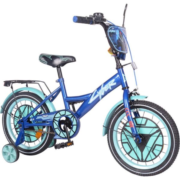 

Детский велосипед TILLY Cyber 16 (T-216220) синий