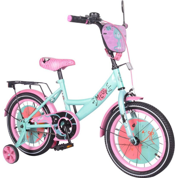 

Велосипед TILLY Meow 16 T-216218/1 azure+pink