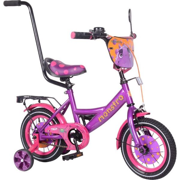 

Велосипед TILLY Monstro 12" T-212211 purple+pink /1/