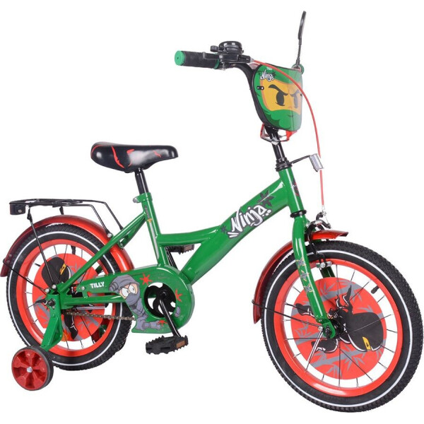 

Велосипед TILLY Ninja 16 T-216216/1 khaki+red
