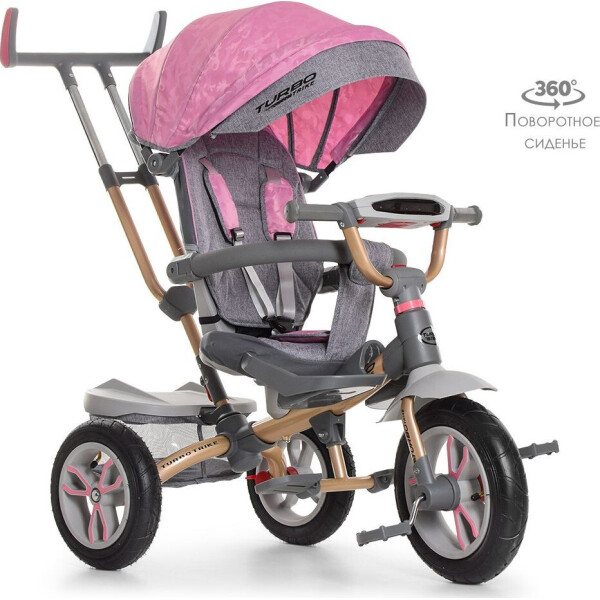

Велосипед M 4058-15 Серо - розовый TURBOTRIKE