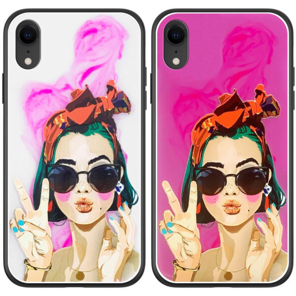 

TPU+PC чехол Ultra Violet для Apple iPhone XR (6.1") Peace