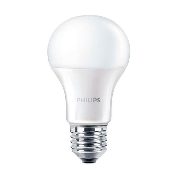 

Лампа светодиодная Philips Bulb E27 9.5-60W 230V 4000K A60/PF CorePro (929001179602)
