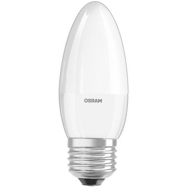 

Лампа светодиодная OSRAM STAR E27 6.5-60W 3000K 220V B35 (4058075134232)