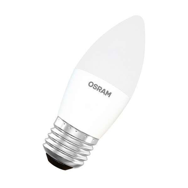 

Лампа светодиодная OSRAM STAR E27 6.5-60W 4000K 220V B35 (4058075134201)