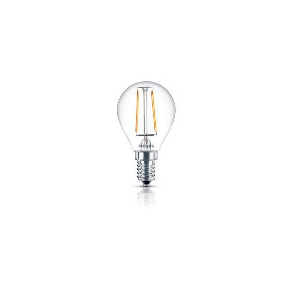 

Лампа светодиодная Philips Fila ND E14 2.3-25W 2700K 230V P45 1CT APR (929001180207)