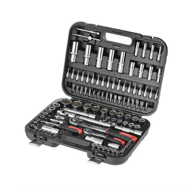 

Набор Инструментов 110 Ед. Storm, 1/2", 1/4", Сr-V Intertool Et-8110