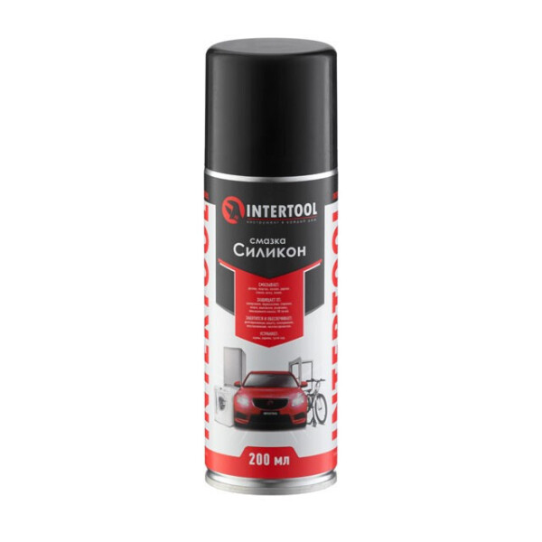 

Cмазка "силикон", Аэрозоль 200 Мл. Intertool Fs-6020