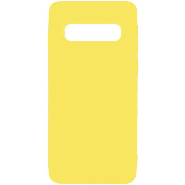 

TOTO 1mm Matt TPU Case Samsung Galaxy S10+ Yellow
