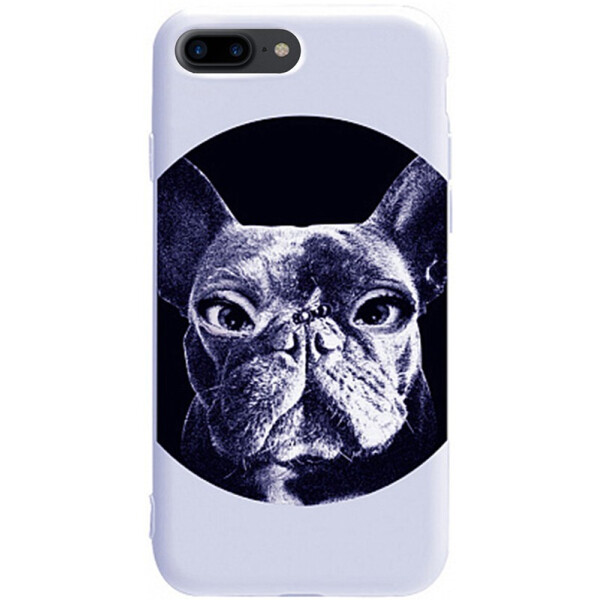 

Чехол-накладка TOTO Pure Tpu 2mm Print Case Apple iPhone 7 Plus/8 Plus #74 Dogbz White