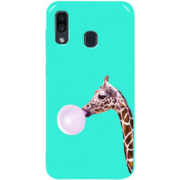 

Чехол-накладка TOTO Pure Tpu 2mm Print Case Samsung Galaxy A20/A30 #37 Giraff Gum Mint