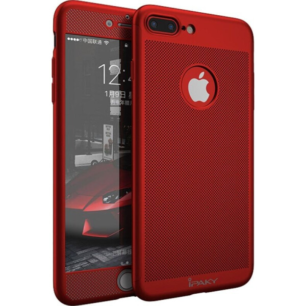 

Чехол-накладка Ipaky 360 Mesh PC Heat Dissipation cover case 3 in 1 iPhone 7 Plus Red