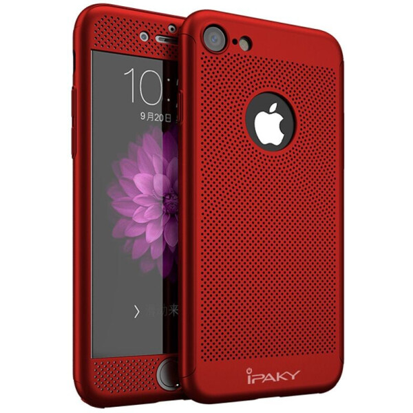

Чехол-накладка Ipaky 360°Protection PC Case with heat-dissipation design iPhone 7 Red
