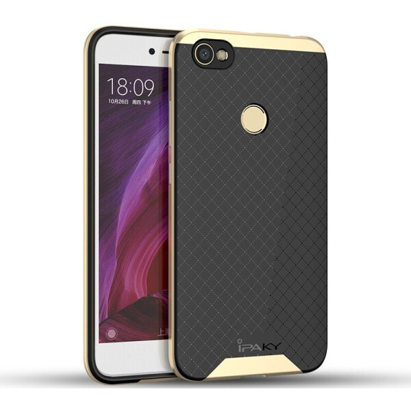 

Чехол-накладка Ipaky Bumblebee PC Frame with TPU Case Xiaomi Redmi Note 5A Prime Gold