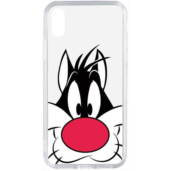 

Чехол-накладка TOTO Acrylic+Tpu Print Case Apple iPhone X/XS #11 Cat Nose Transparent