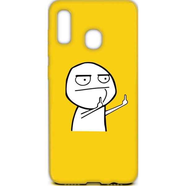 

Чехол-накладка TOTO Cartoon Soft Silicone TPU Case Samsung Galaxy A20/A30 FK 2 Yellow