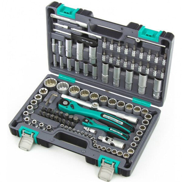 

Набор Инструмента Stels 1/2", 1/4", Crv, Пластиковый Кейс 109 Предм., 12-Гр. Гол.