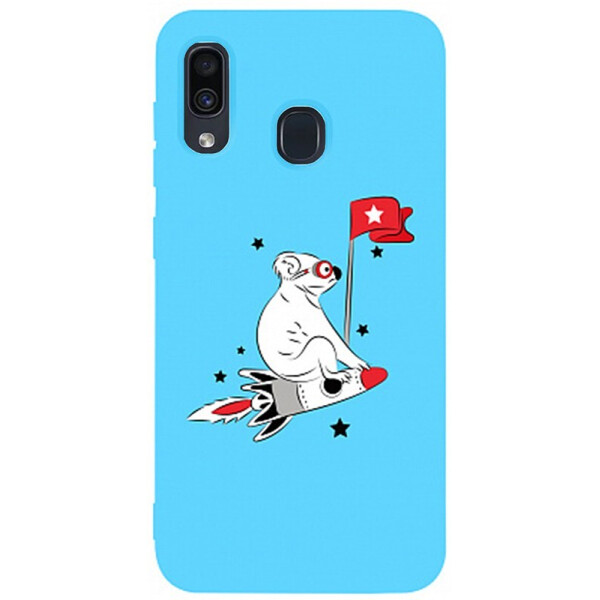 

Чехол-накладка TOTO Matt Tpu 2mm Print Case Samsung Galaxy A20/A30 #46 Koala Sky Blue