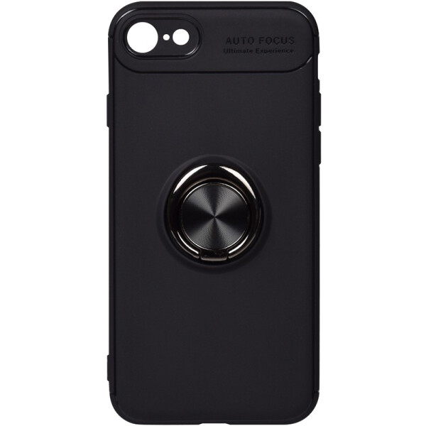 

TOTO Car Magnetic Ring TPU Case Apple iPhone 7/8 Black/Black