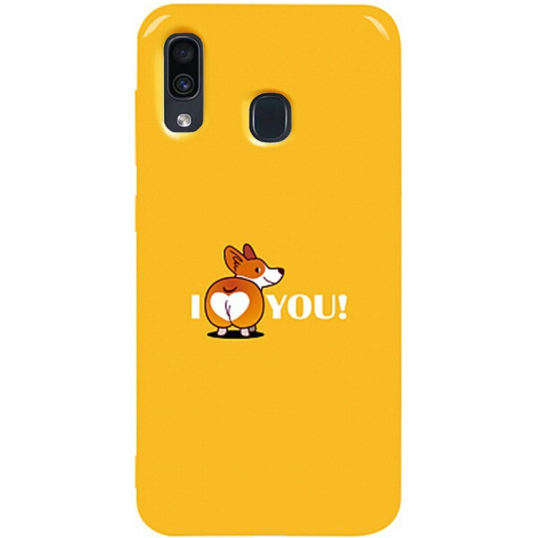 

Чехол-накладка TOTO Pure Tpu 2mm Print Case Samsung Galaxy A20/A30 #68 Korgias Yellow