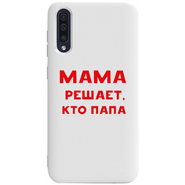 

Чехол-накладка TOTO Pure Tpu 2mm Print Case Samsung Galaxy A50 #24 Mama Reshaet White