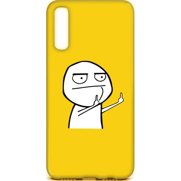 

TOTO Cartoon Soft Silicone TPU Case Samsung Galaxy A30s/A50/A50s FK 2 Yellow